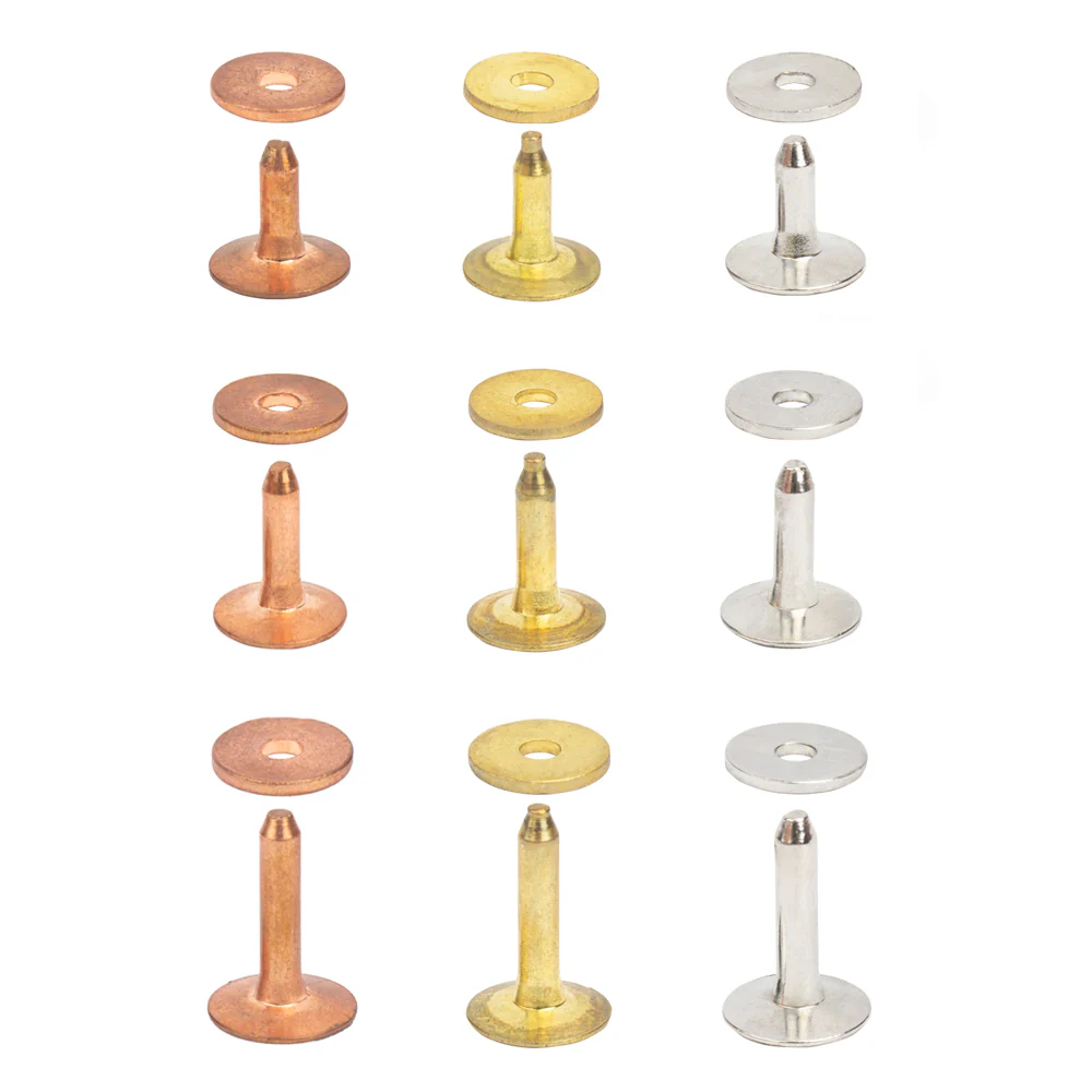 Metallnitar för läder #14 (10-pack)