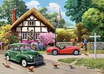 A Country Drive  No.9 Leisure Days 1000 Bitar Ravensburger
