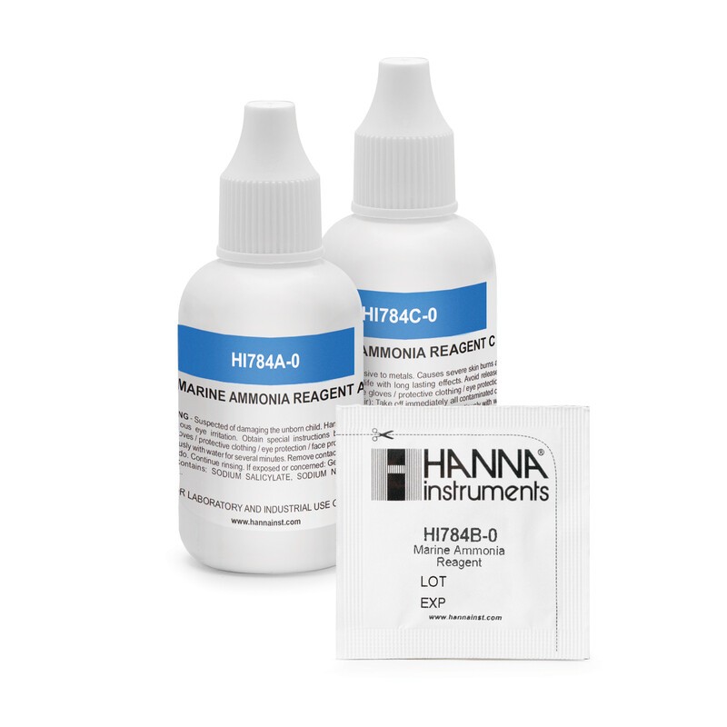 Hanna Checker Marine Ammonia Reagents HI-784-25