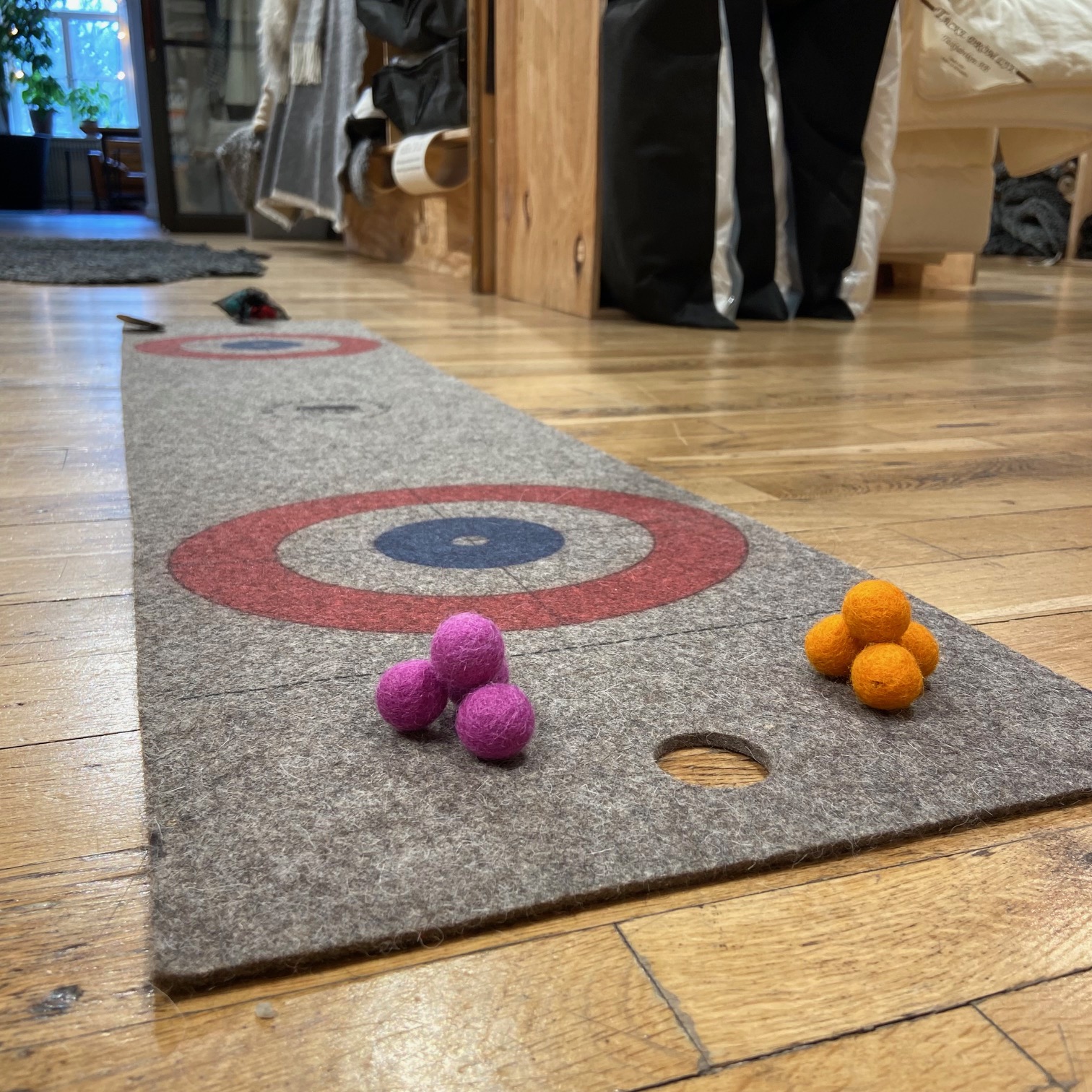 Curling på ull!
