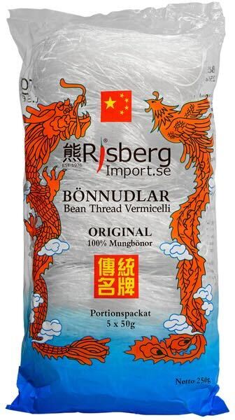 Glasnudlar 250g Risberg