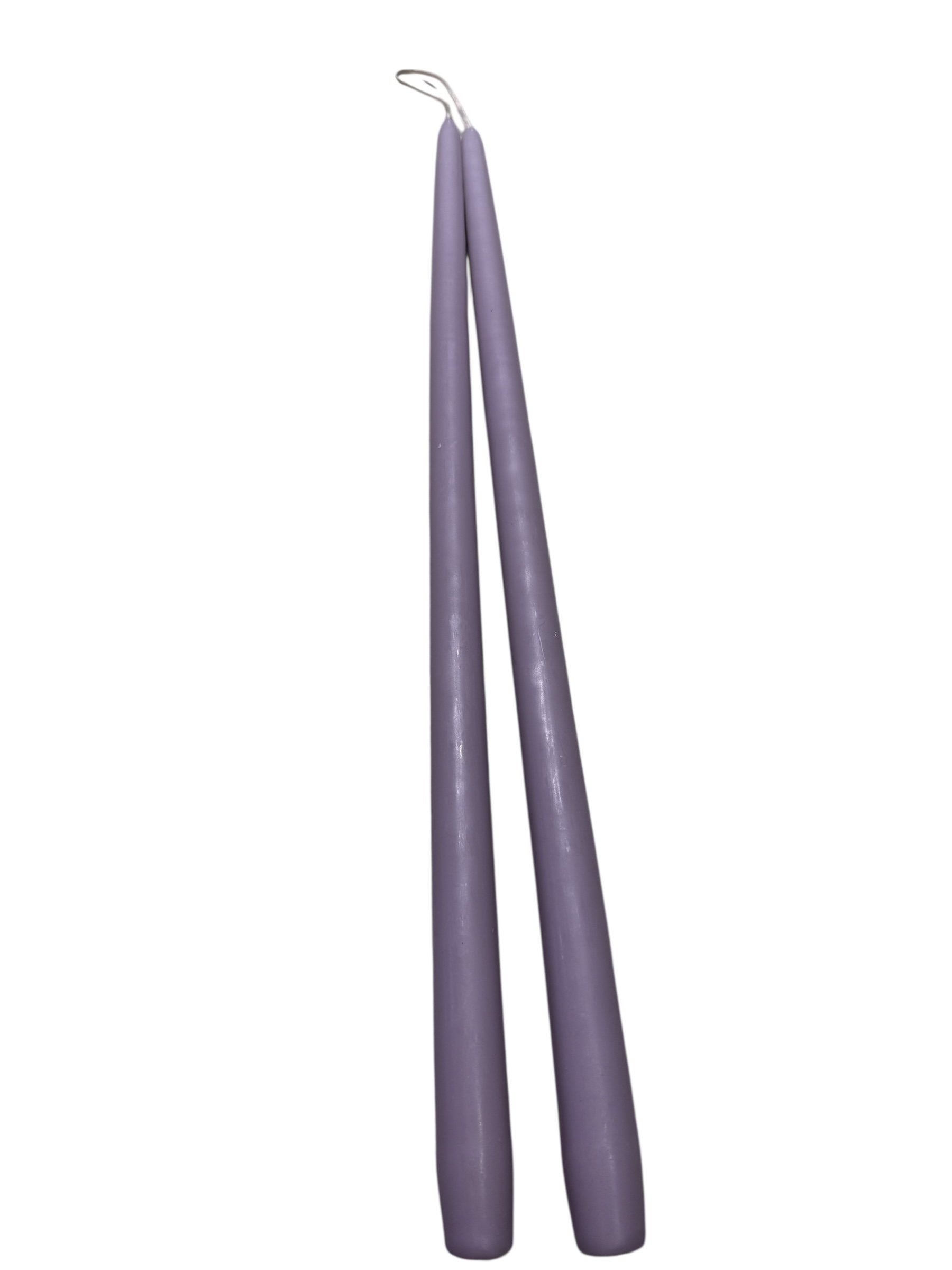 Antikljus lavendel Matt 45 cm Parljus