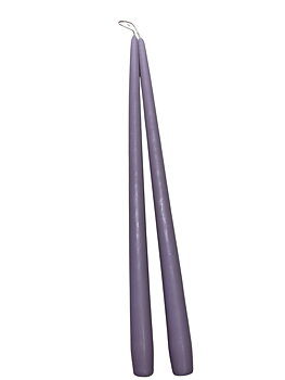 Antikljus lavendel Matt 45 cm Parljus