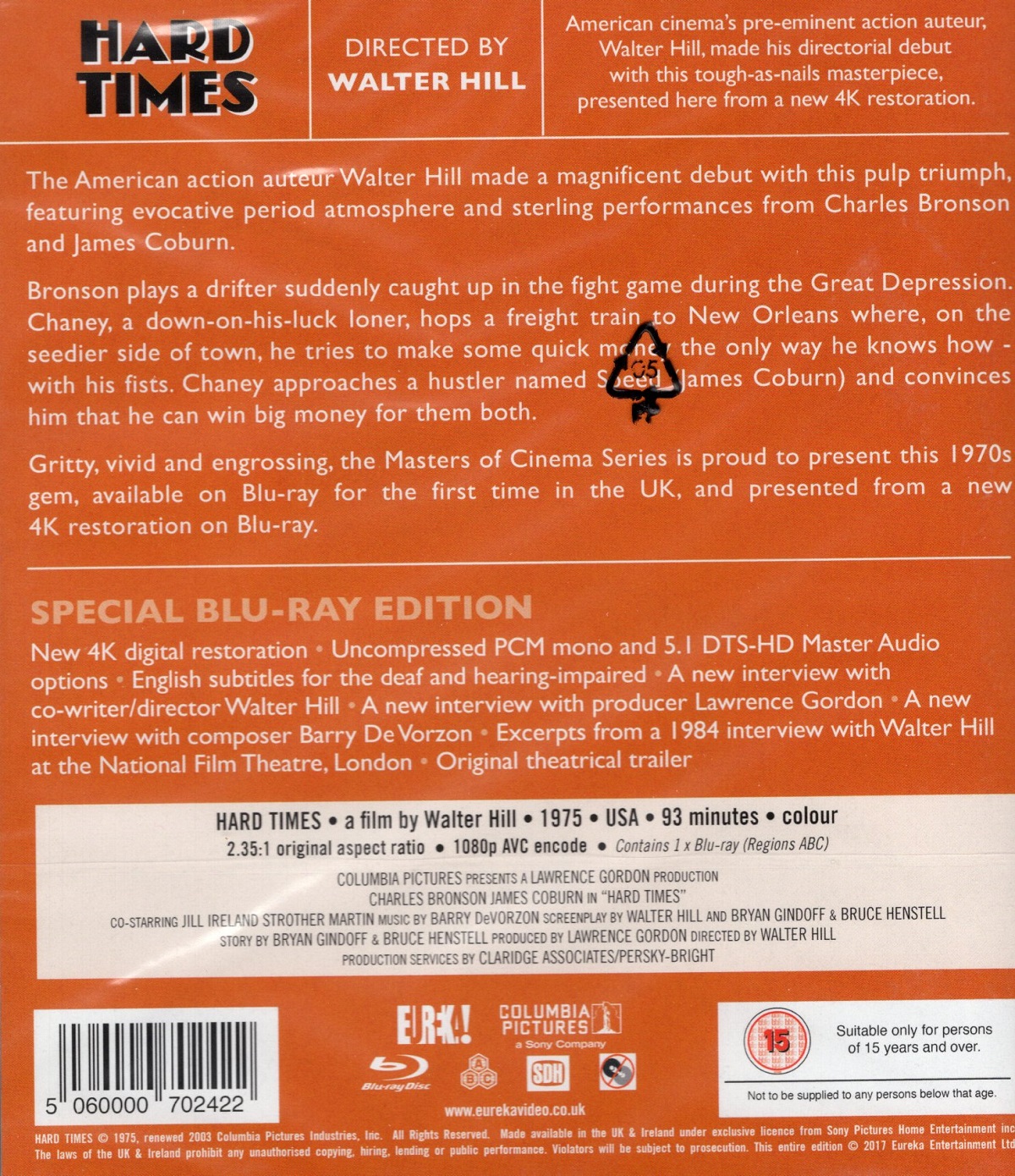 Hard Times (ej svensk text) (Blu-ray) - 2