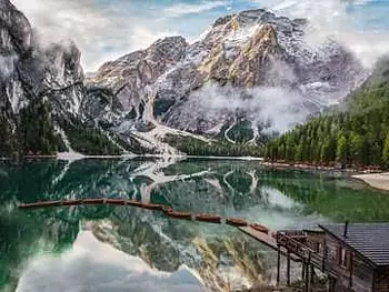Lake Braies 1500 Bitar Ravensburger