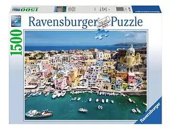Colorful Procida Italy 1500 Bitar Ravensburger