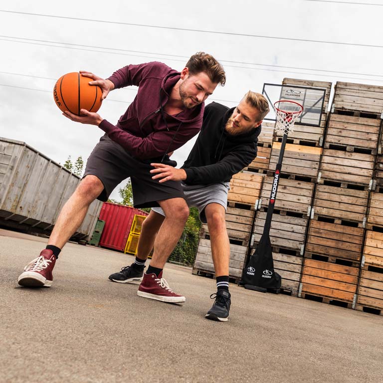 Hudora basketkorg COMPETITION PRO, portabel höjdjusterbar basketställning - 2