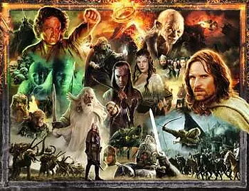 Lord of the Rings The Return of the King 2000 Bitar Ravensburger