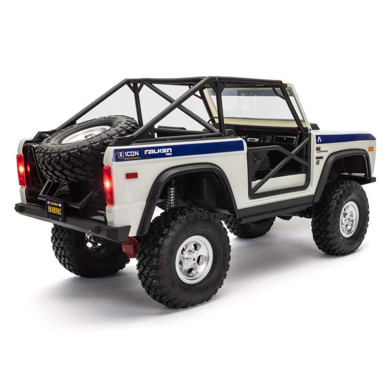 AXIAL 1/10 SCX10 III Early Ford Bronco 4X4 RTR, White - 12