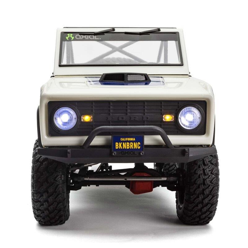AXIAL 1/10 SCX10 III Early Ford Bronco 4X4 RTR, White - 10