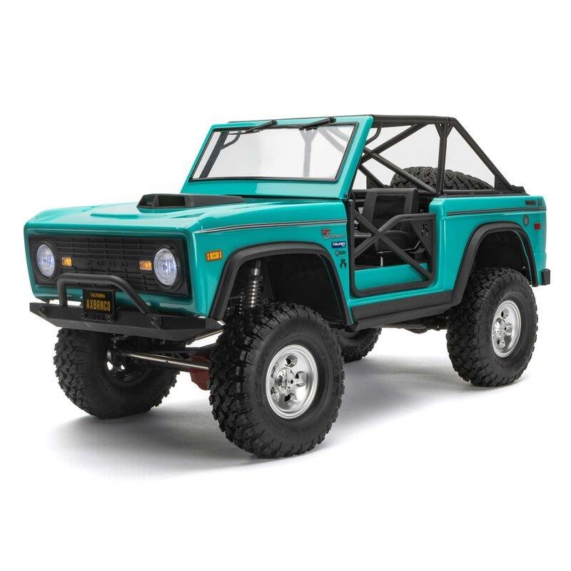 AXIAL 1/10 SCX10 III Early Ford Bronco 4X4 RTR, Turquoise Blue