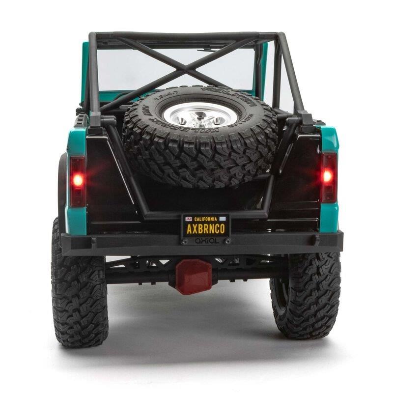 AXIAL 1/10 SCX10 III Early Ford Bronco 4X4 RTR, Turquoise Blue - 9