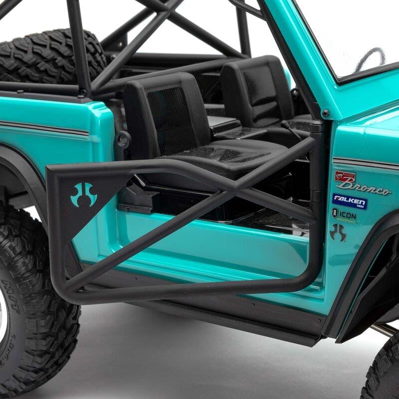 AXIAL 1/10 SCX10 III Early Ford Bronco 4X4 RTR, Turquoise Blue - 8