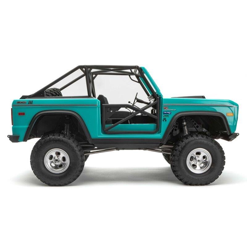 AXIAL 1/10 SCX10 III Early Ford Bronco 4X4 RTR, Turquoise Blue - 11