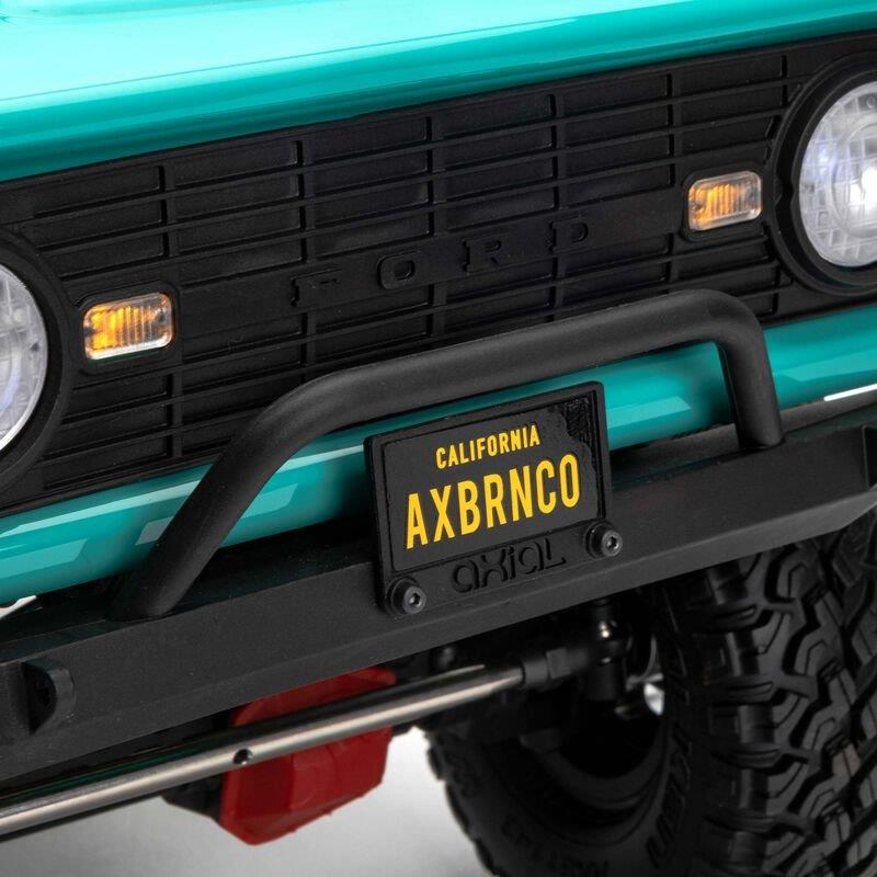 AXIAL 1/10 SCX10 III Early Ford Bronco 4X4 RTR, Turquoise Blue - 7