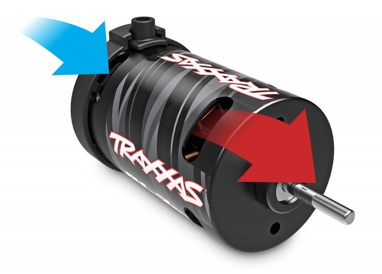 Traxxas 4-Tec 2.0 BL-2s 4WD TQ utan Kaross, Batteri & Laddare - 12