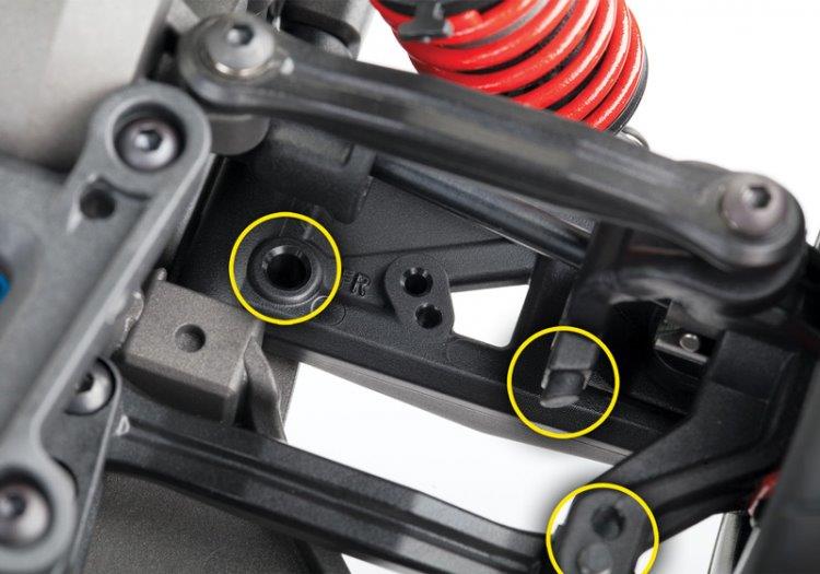 Traxxas 4-Tec 2.0 BL-2s 4WD TQ utan Kaross, Batteri & Laddare - 22