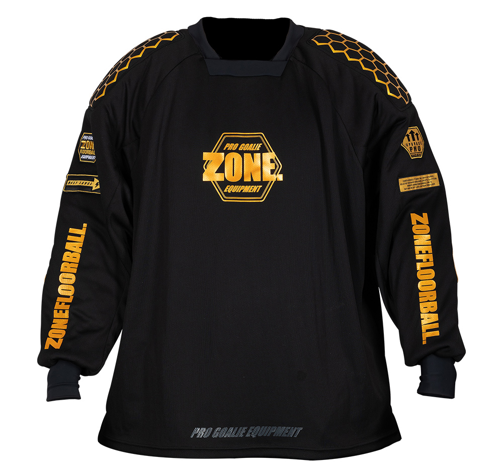 Zone Pro3 Superwide Goalie Jersey black/gold