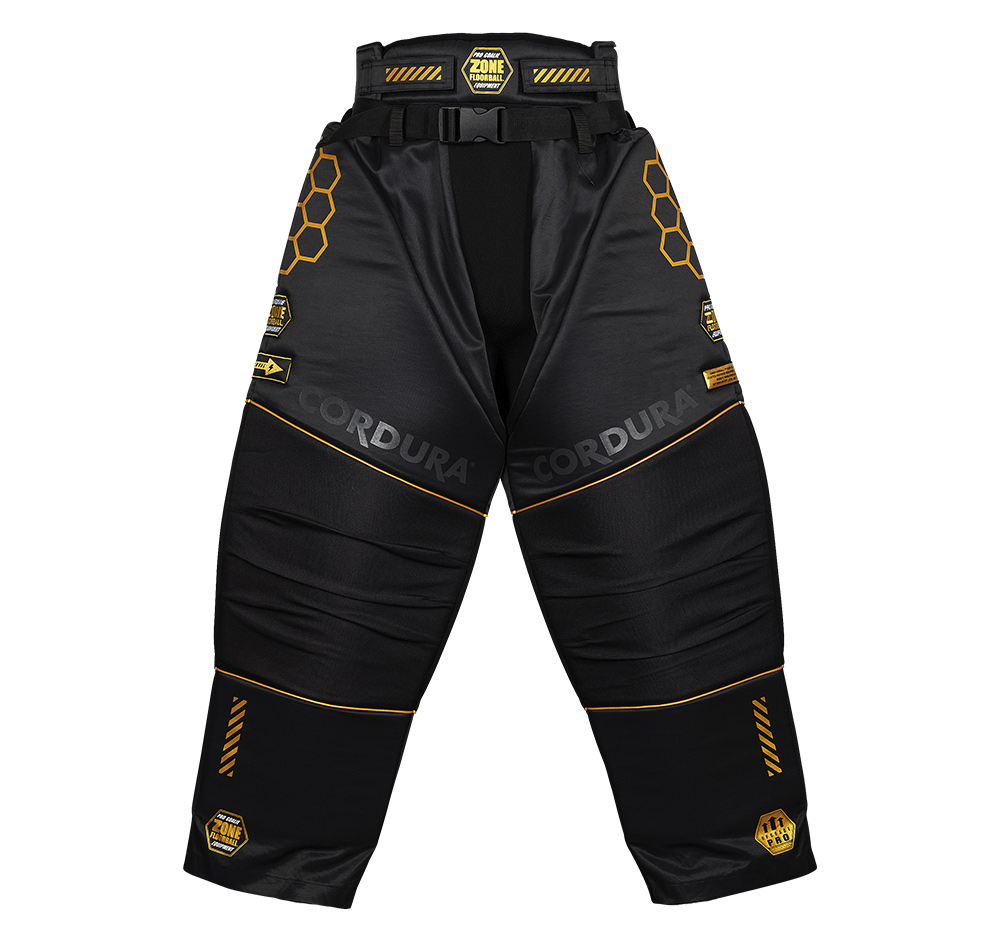 Zone Pro3 Superwide Goalie Pants black/gold