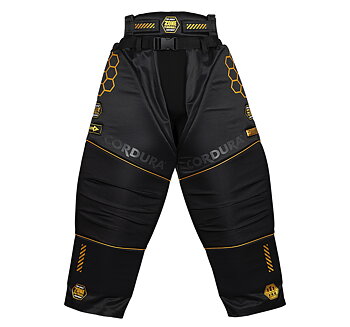 Zone Pro3 Superwide Goalie Pants black/gold