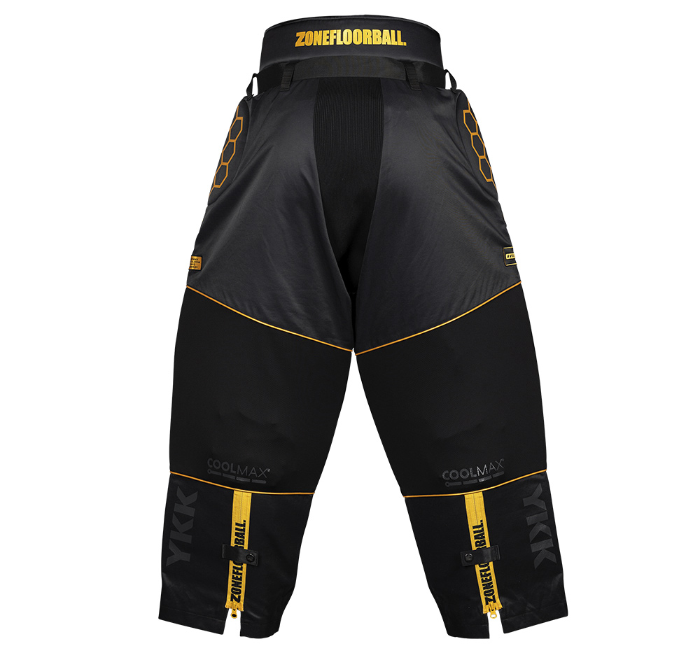 Zone Pro3 Superwide Goalie Pants black/gold - 2
