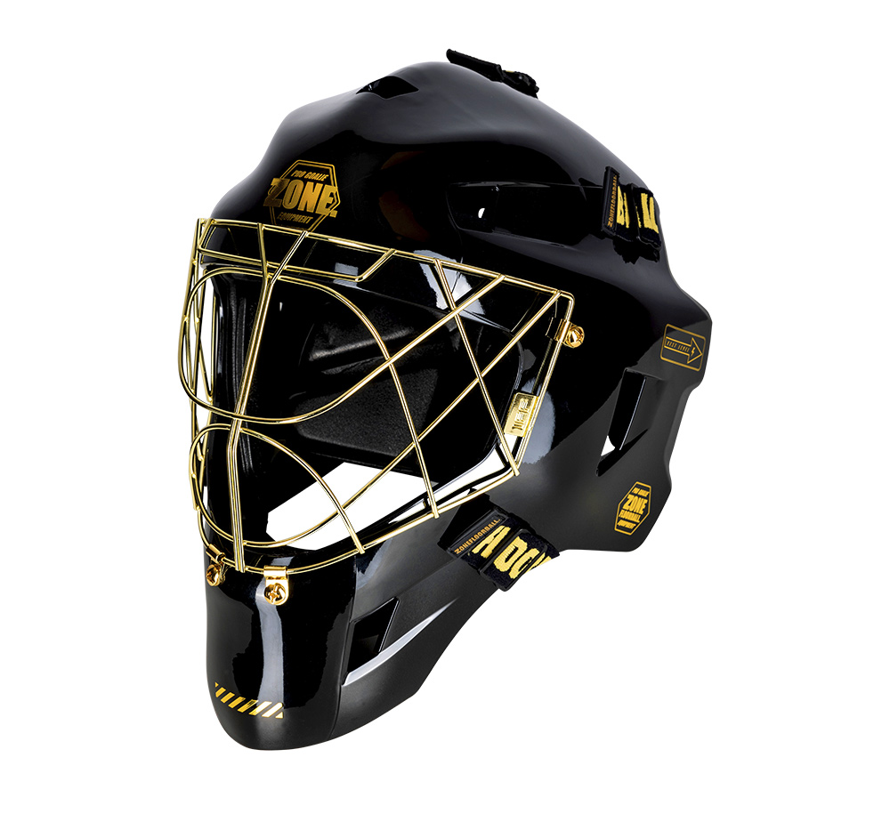 Zone Goalie Mask Upgrade Pro Cat Eye Cage black/gold - 2