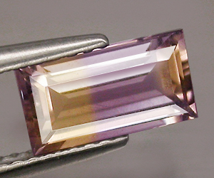 Impresionante piedra preciosa de ametrina natural impecable de 1,17 ct