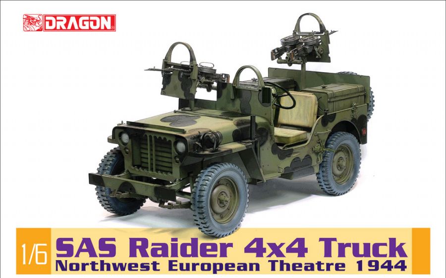 1/6 SAS Raider 4x4 Truck, Northwest European Theatre 1944