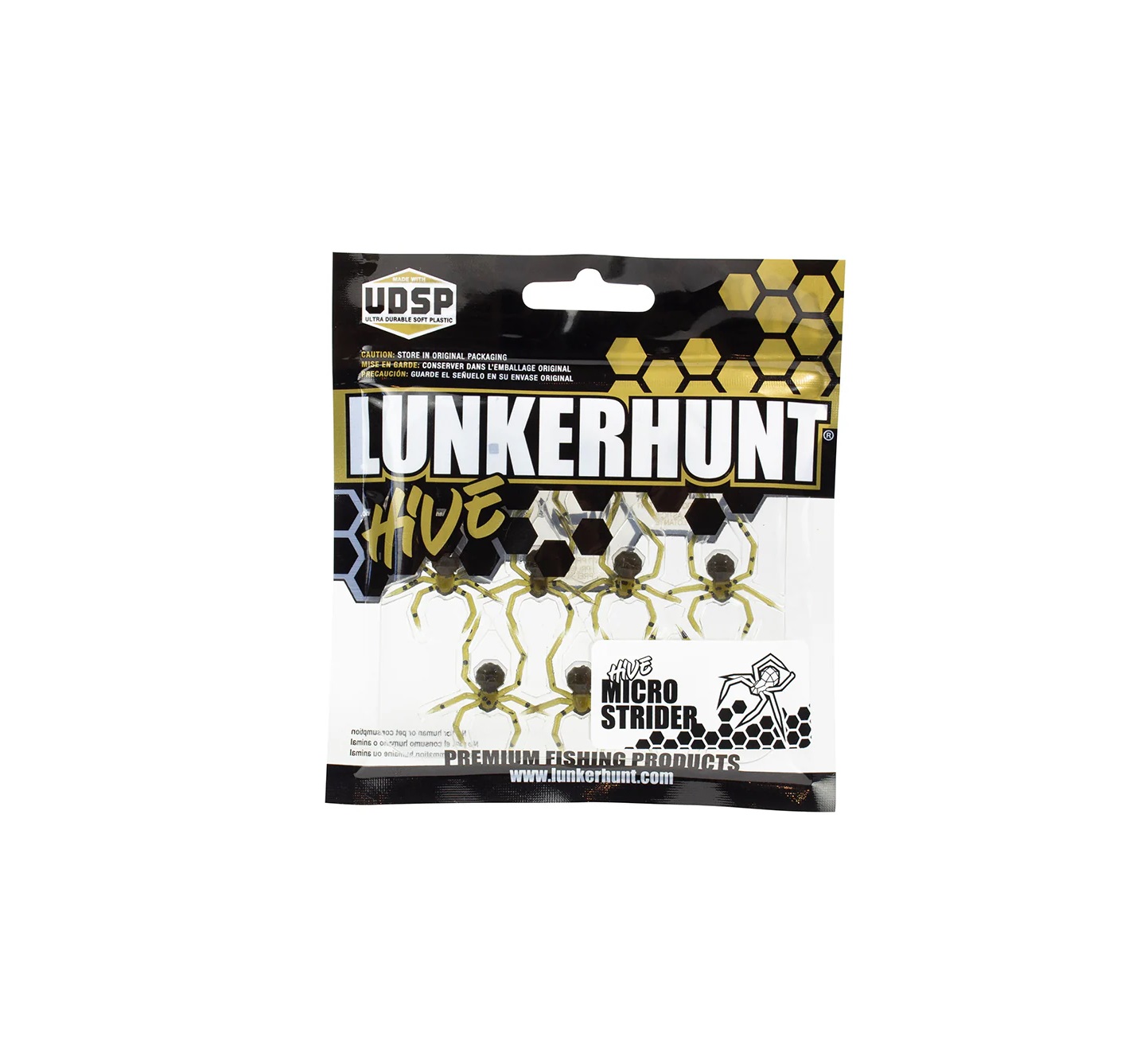 Lunkerhunt Hive Micro Strider 2,5 cm 10-pack - 2