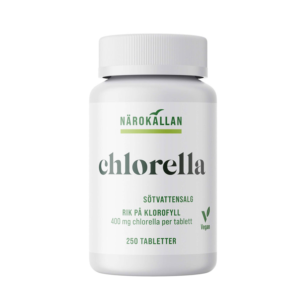 Chlorella 250 tab Närokällan