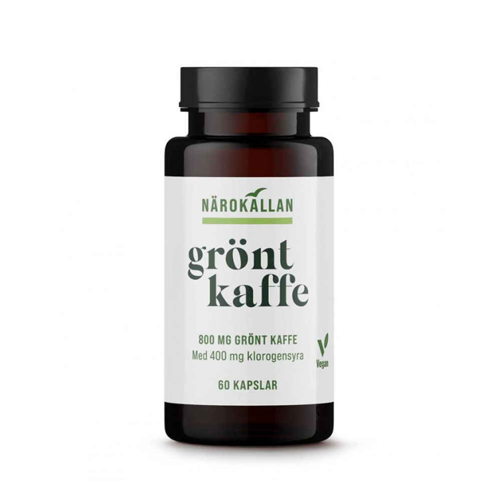 Grönt Kaffeextrakt 60 kap Närokällan
