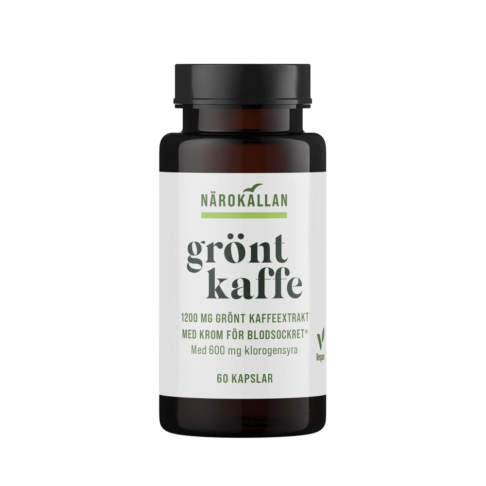 Grönt Kaffe & Krom 60 kap Närokällan