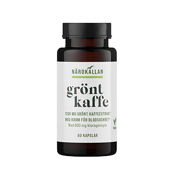 Grönt Kaffe & Krom 60 kap Närokällan