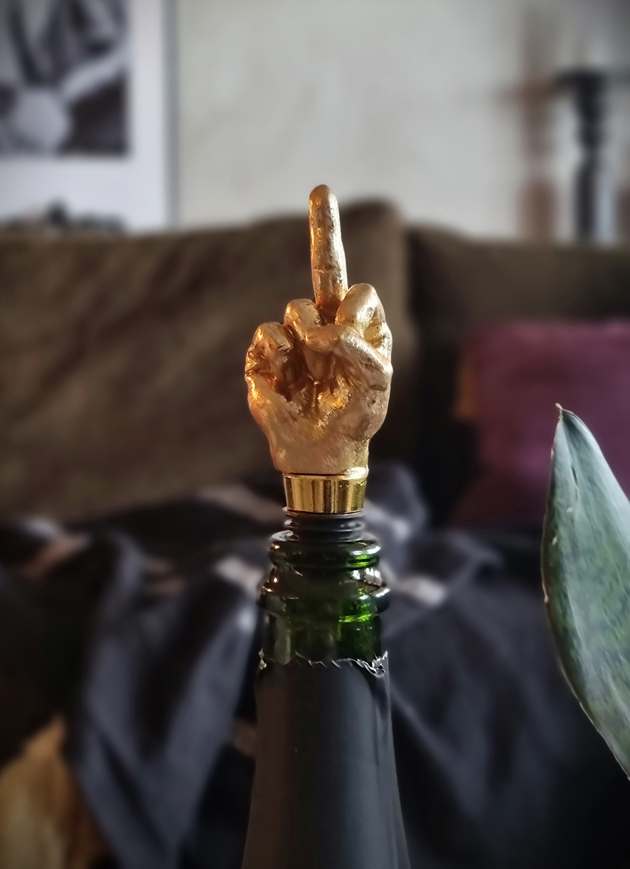 Bottle Stopper - Hand "F*** You" - 2