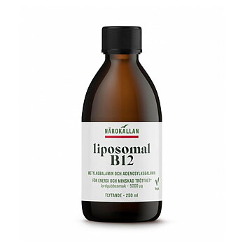Liposomal B12 5000 mcg 250 ml Närokällan