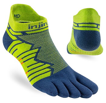 Injinji Ultra Run No-Show Moss Injinji Ultra Run No-Show Moss