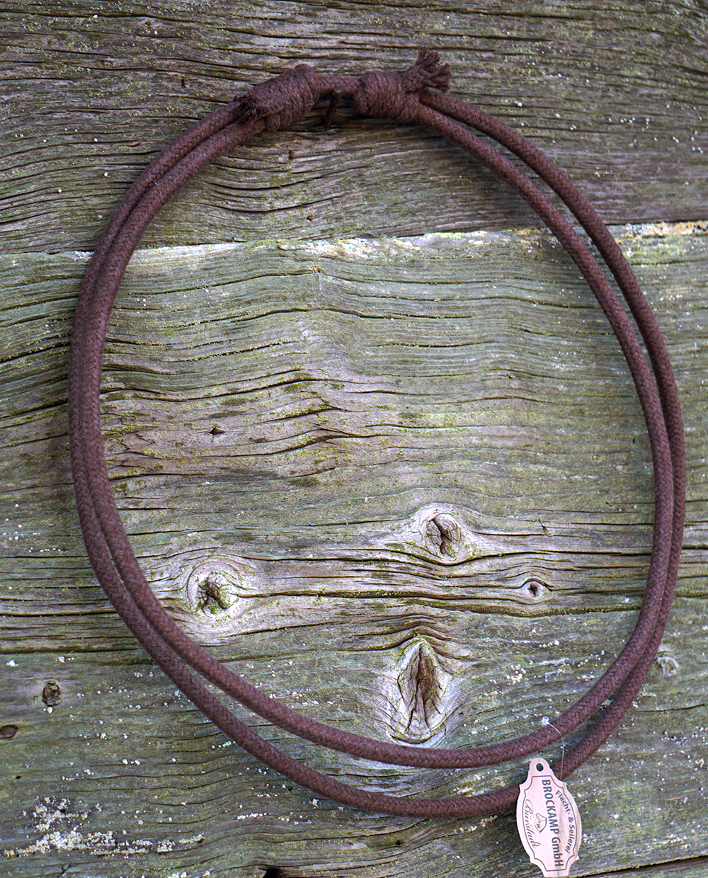 Neck ring / cordeo Brockamp (stiff), brown - 2