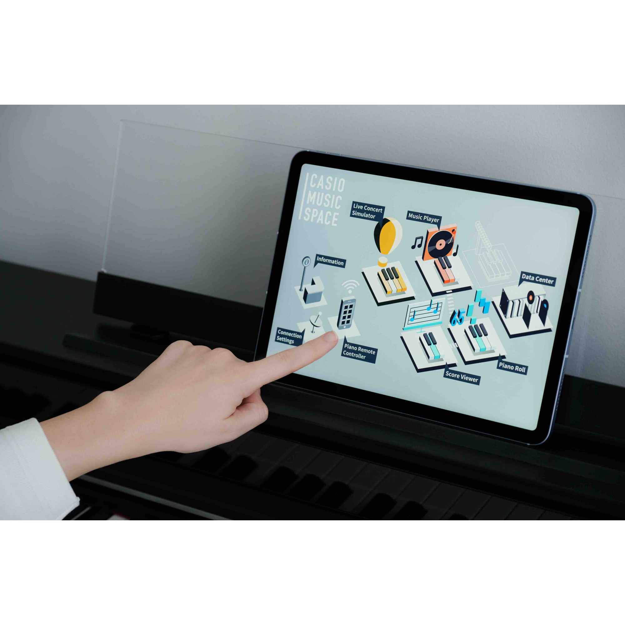 Casio AP-S450 BK Smart Hybrid Celviano - 7