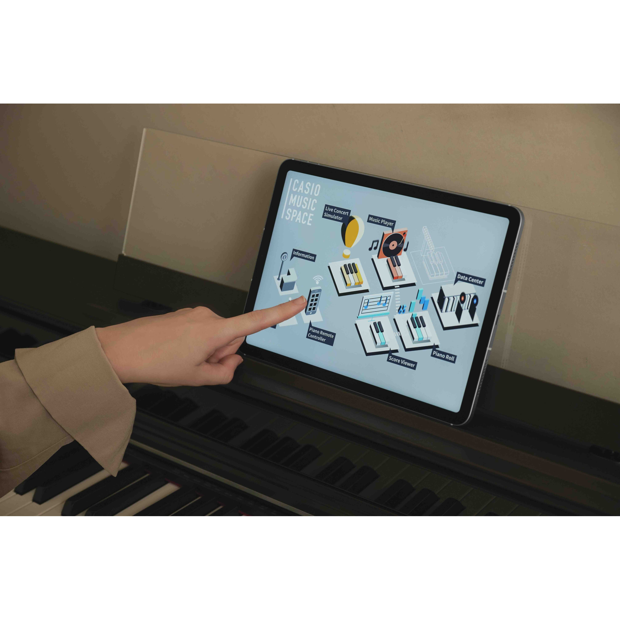 Casio AP-S450 BN Smart Hybrid Celviano - 6