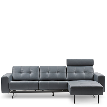 Ella 2-Sits Soffa med divan (flera val) - Stressless®