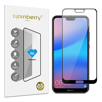 Bjornberry Huawei P20 - Härdat Glas Skärmskydd