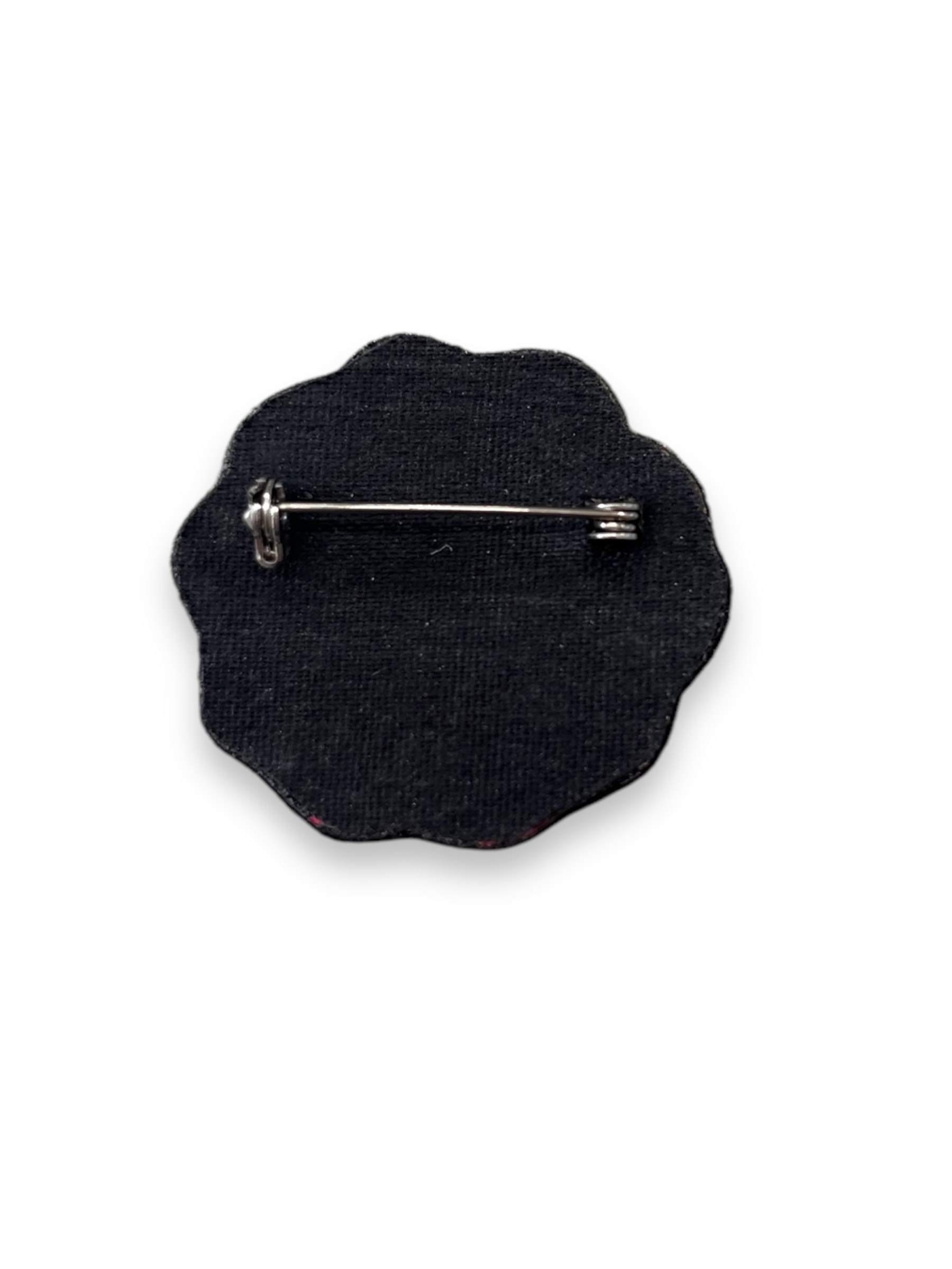 Broche, blomst, gylden - 2