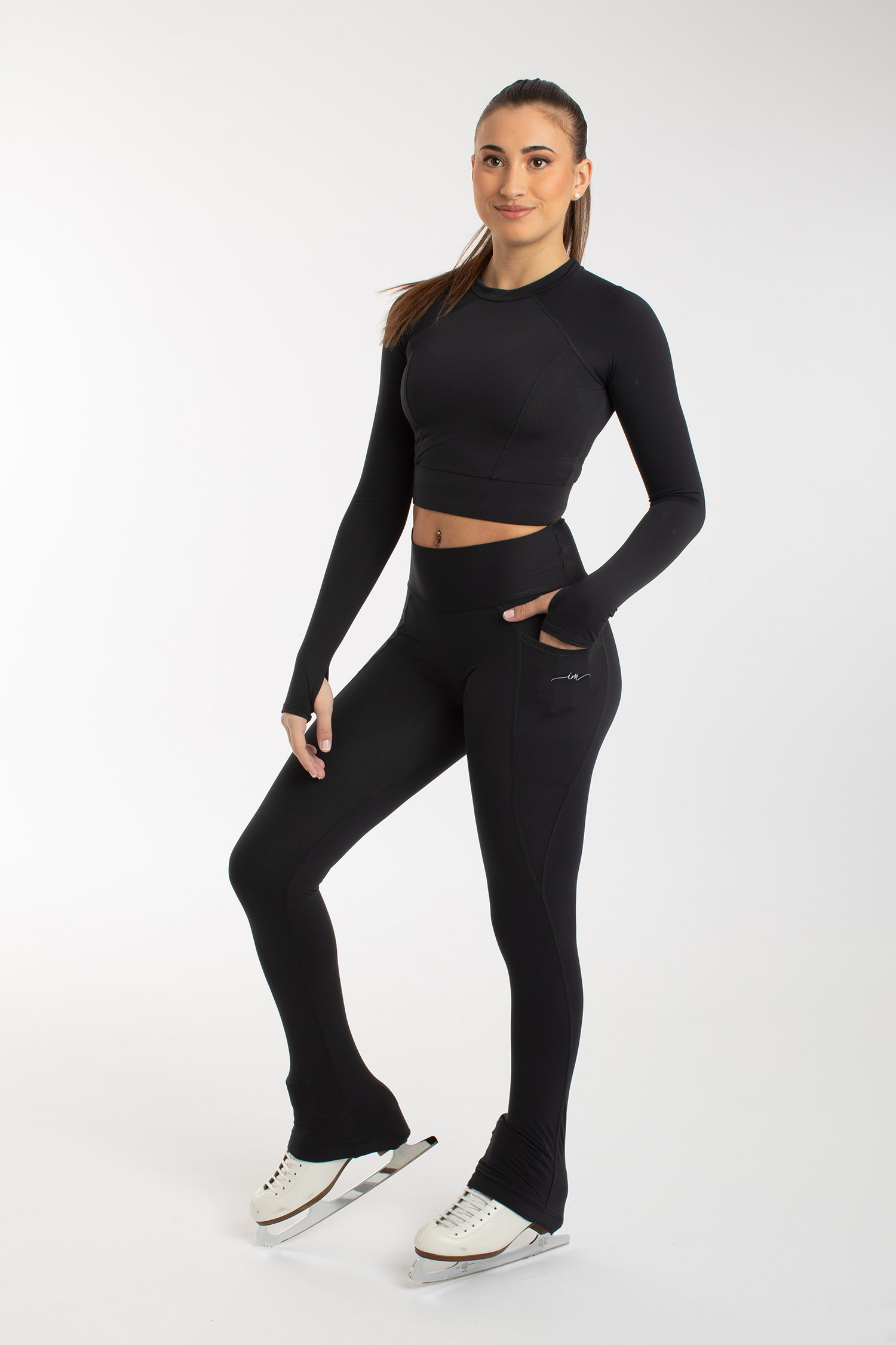 Croptop i microfiber - 2