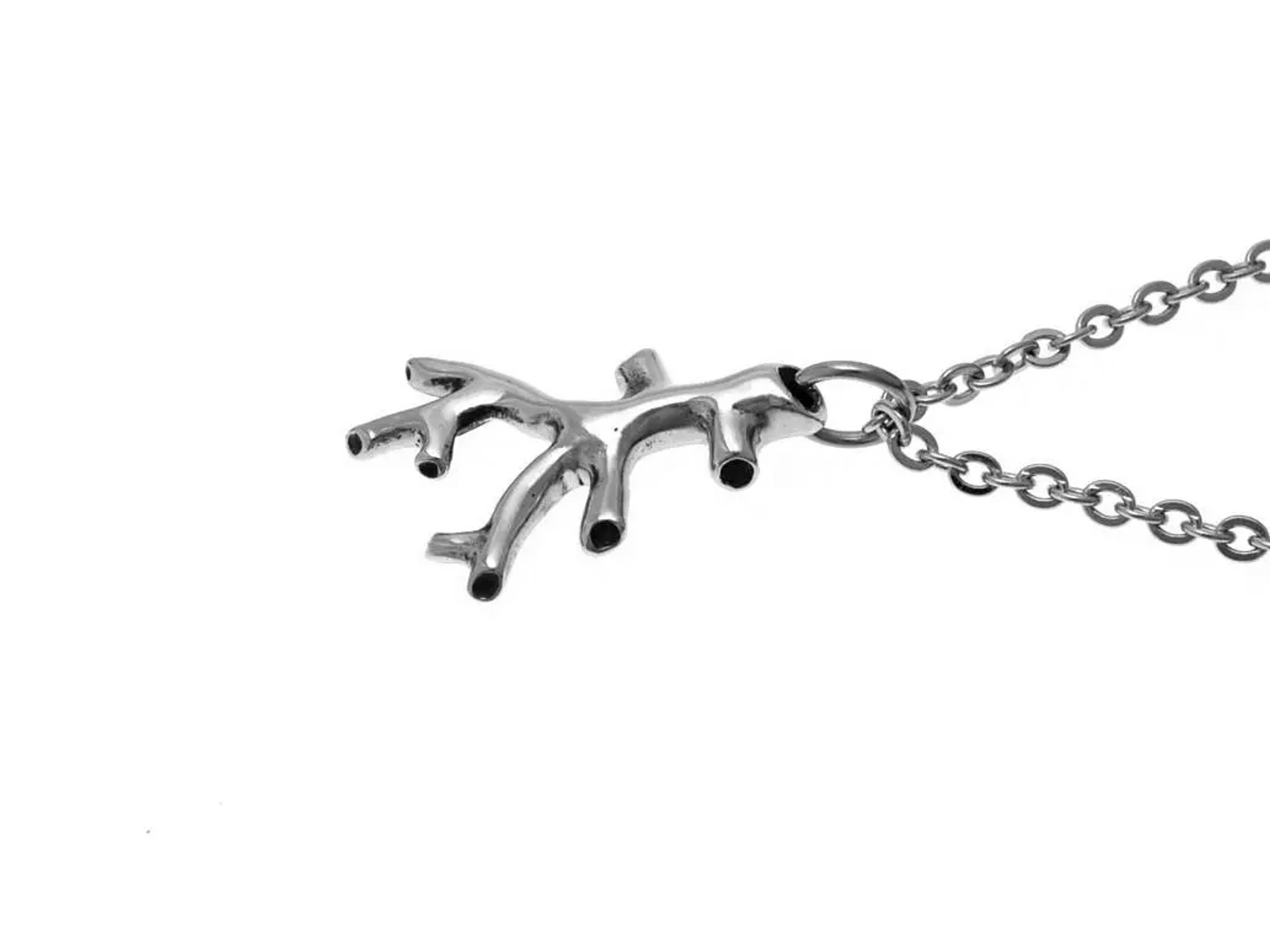 Blodådror Halsband, Anatomi Smycke i Tenn - 3