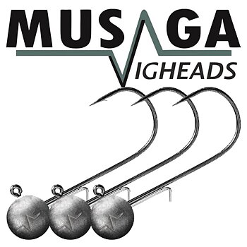 MUSAGA MAGNUM JIGHEADS 3-PACK