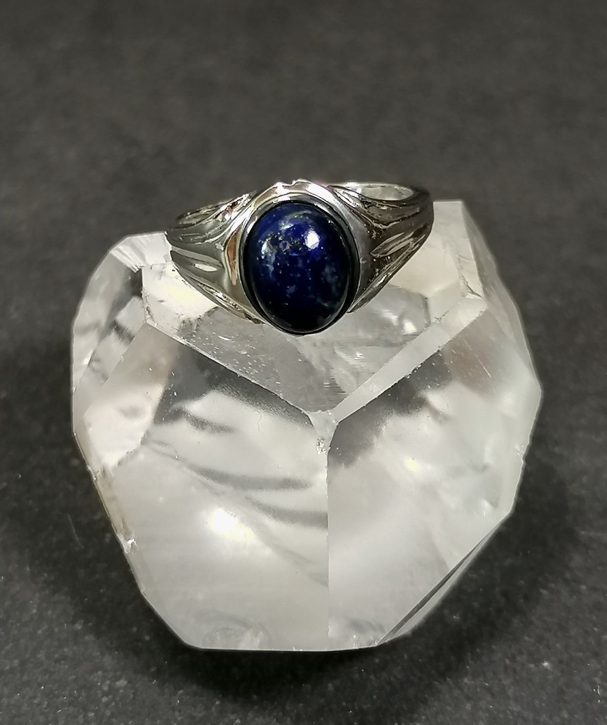Silverring  - Cabochon i olika stenar - 6