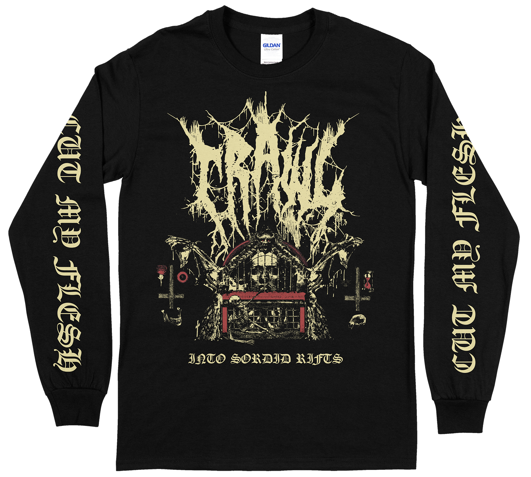 CRAWL - Into Sordid Rifts Longsleeve