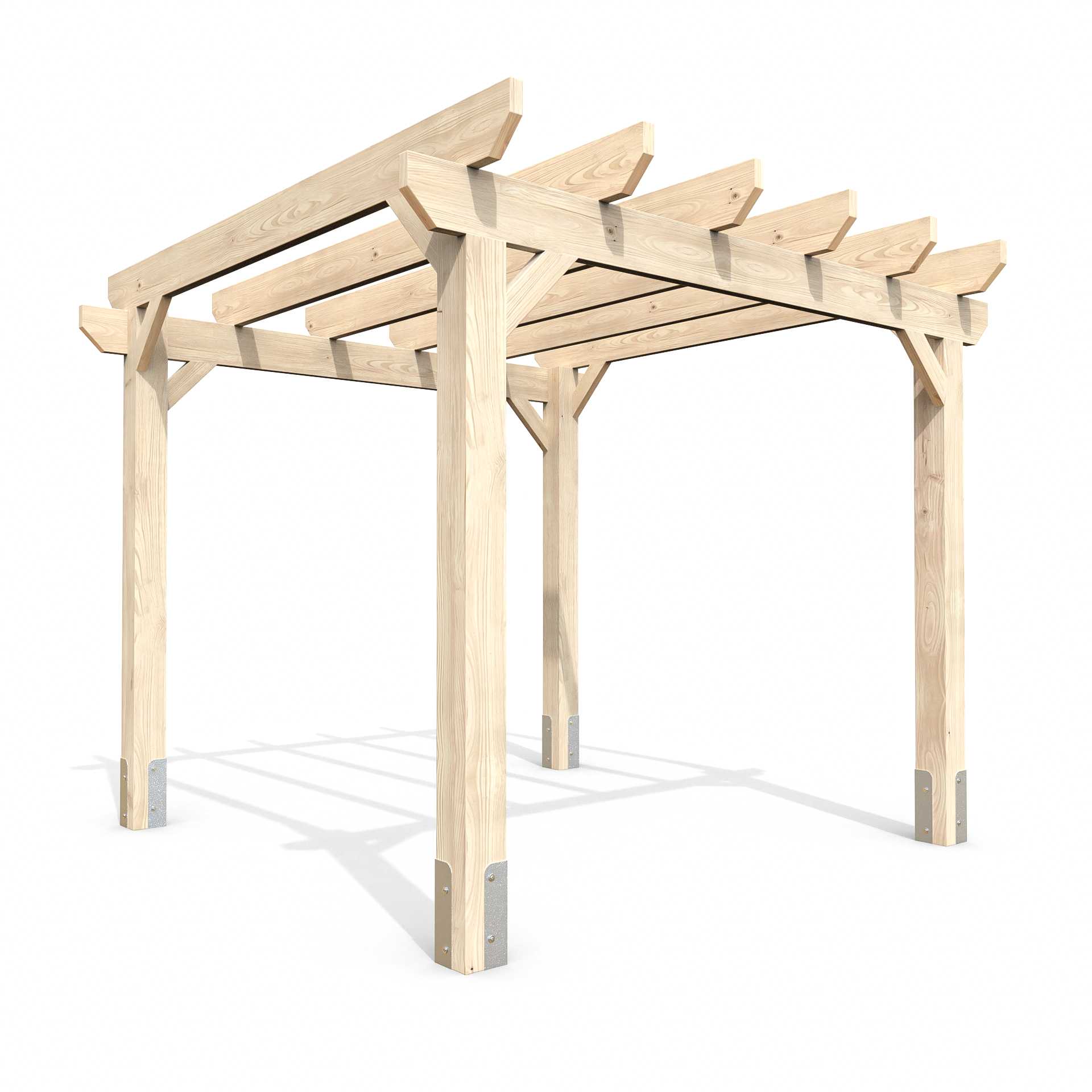 Pergola 3x3m Svenska Naturlekplatser AB pergola-3x3m-svenska-naturlekplatser-ab