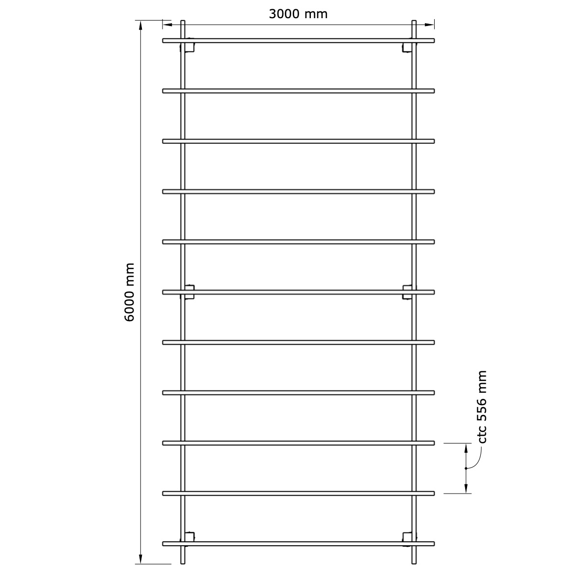 Pergola 3x6m - 2