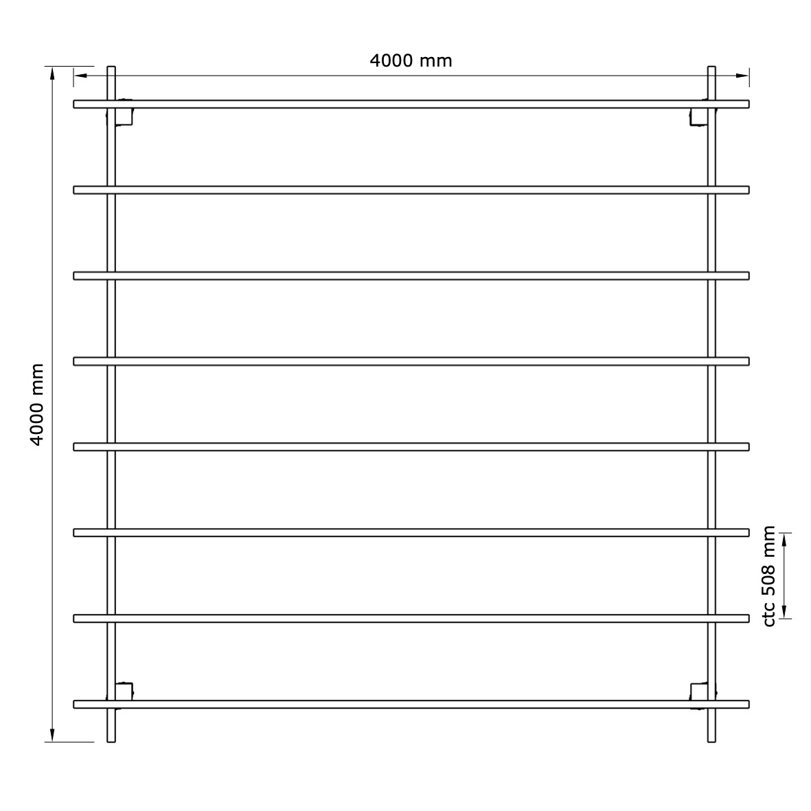 Pergola 4x4m - 2